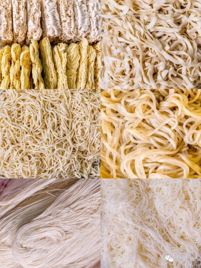 还有各种的面类任你挑选:闽南的油面,泡面,面线,米粉.