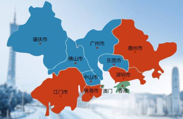 旧金山湾区以及东京湾区三大湾区齐驾并驱的经济城市群,即将
