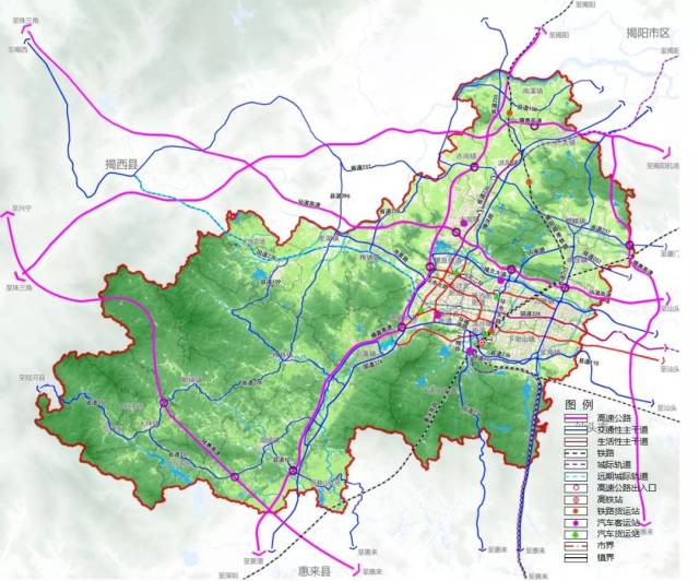 《普宁市全域规划(2018-2035)》公布,大坪未来将这样发展