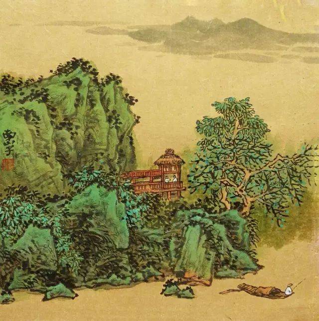 为何藏家都喜欢青绿山水画？_搜狐网