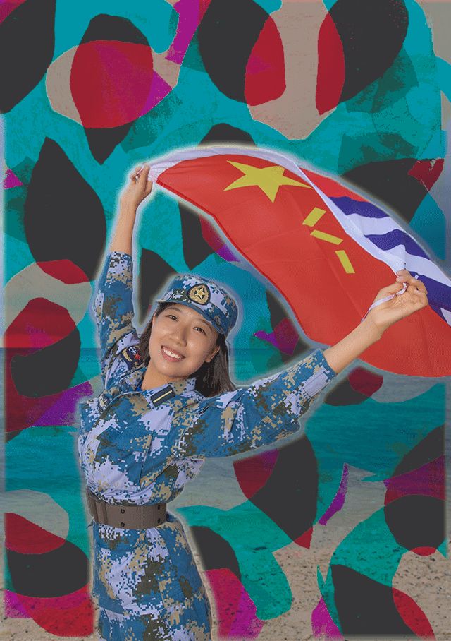 自己的青春自己做主 还在瞻前顾后裹足不前吗 不好意思,女兵先走一步