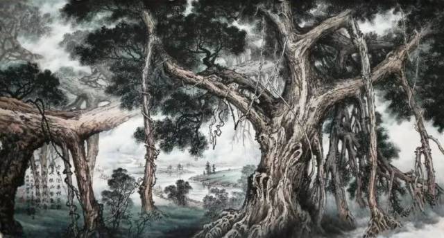 《艺术中国》——杨仁佩山水画赏析