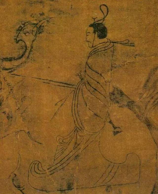 最早的中国人物画,看古人如何骑龙抱凤!