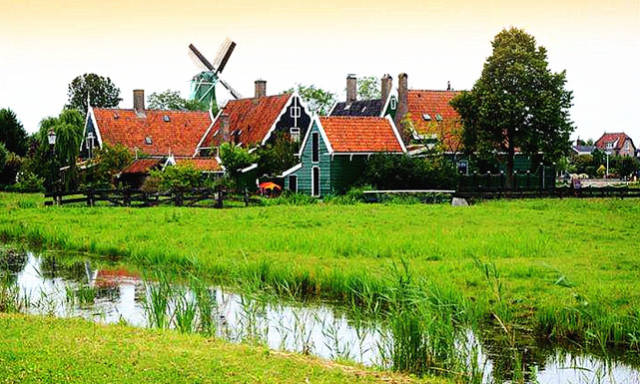 高度发达的荷兰农村将是咋样的?游客十分感慨,没对比就没伤害!