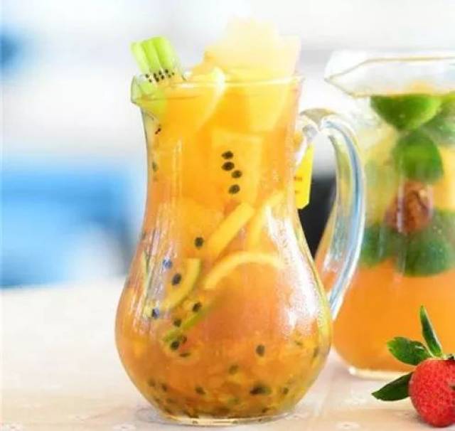 到店消费 即 送 多情百香果茶1扎