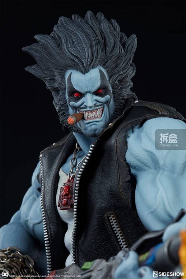 sideshow dc漫画 反英雄 lobo罗伯 20寸雕像
