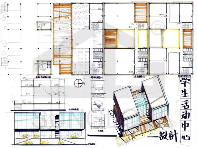 同濟19複試快題新鮮出爐!——校園文化中心設計