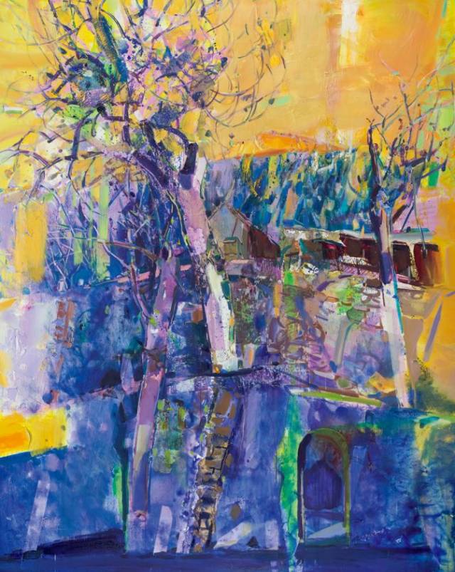 她笔下的静物与花绚烂而明净,优雅而灵动——管朴学