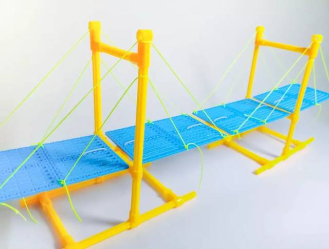 感叹港珠澳大桥魅力?制作斜拉桥,做小小建筑师 | 上周实验回顾