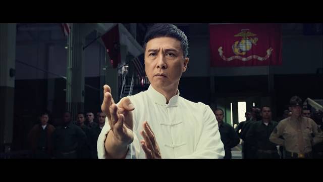 宗师回归叶问4甄子丹冲出亚洲新预告曝光甄子丹对打美军