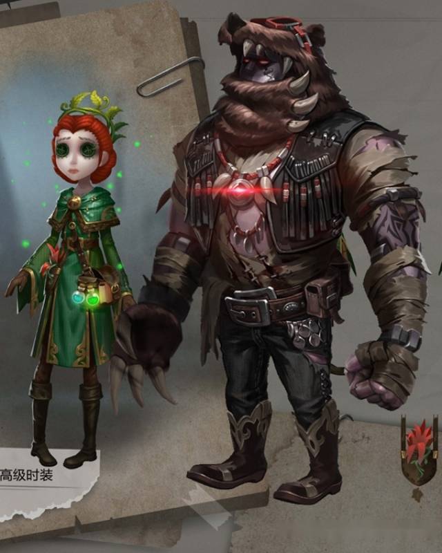 第五人格:庄园最搭组合熊皮配吉利服!厂医最配,双屠最完美!