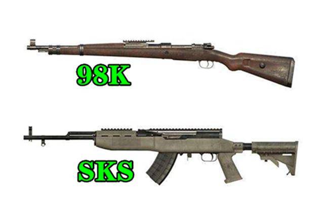 绝地求生里sks不是难度最高的武器?它伤害超高,却没见人用过!