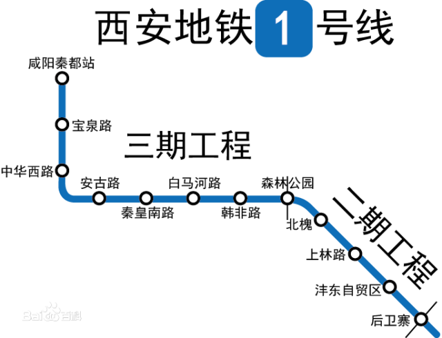 西安地鐵2019年建設名單公佈3條新線路今年將開建