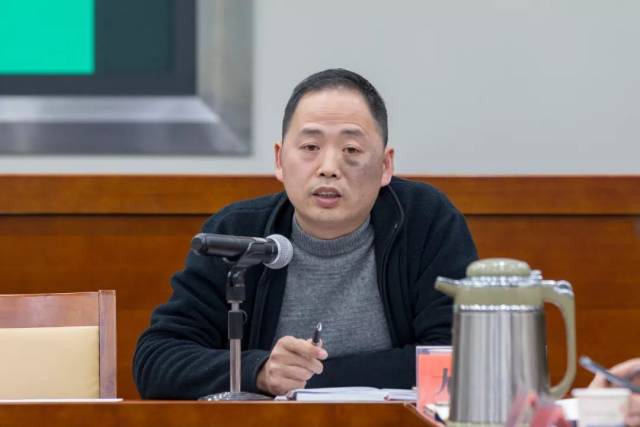 临海市委常委,宣传部长董金喜针对考察团人员的考察体会,部门机关的