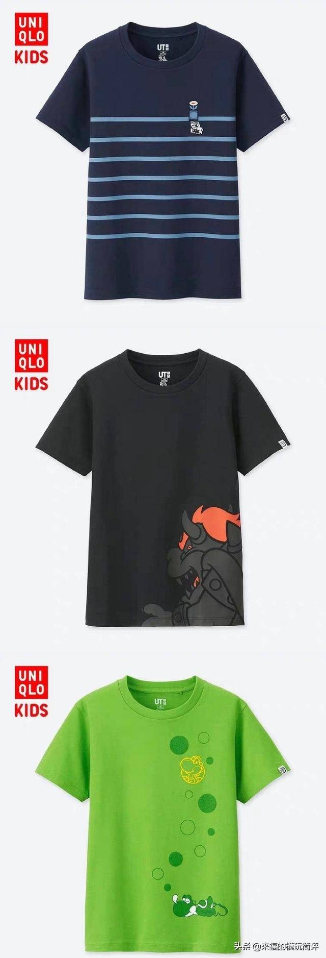 优衣库 uniqlo ut x 任天堂马里奥 联名t恤