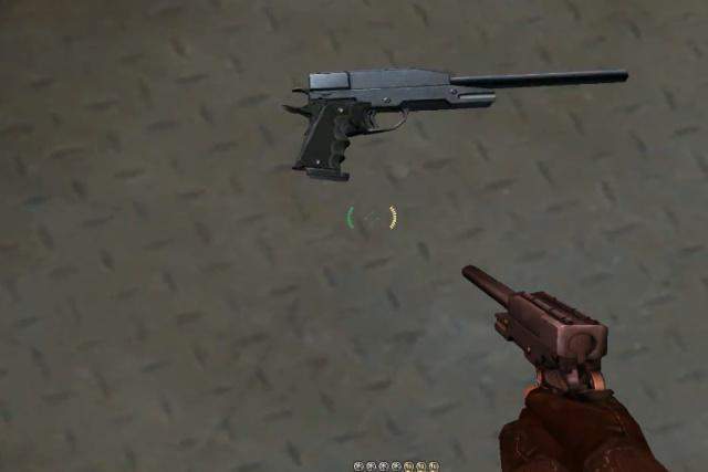 cf:它是手枪中的"贝雷塔",弹容量仅有1发,只在外服出现过!