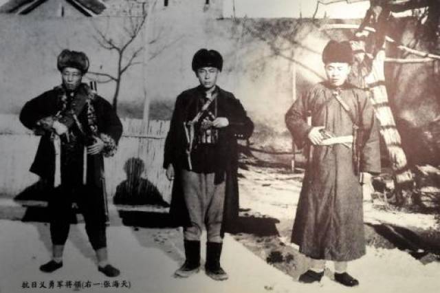 而其中就有一个义勇军将领就是胡子(土匪)出身,他就是张海天.
