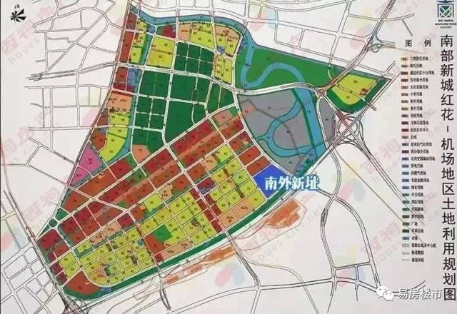 根据资料显示,大校场片区规划范围总面积为993.