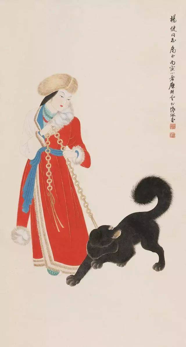 齐白石、张大千、李可染、傅抱石、林风眠：大师画美女，各具特色