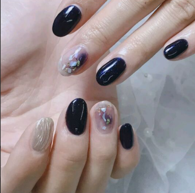 超显白的冷色系美甲好看又惊艳让你少女心泛滥的美甲