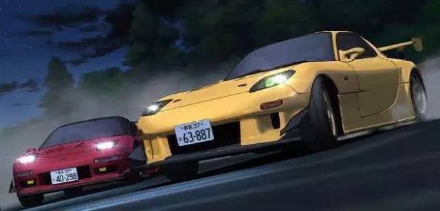 旧时光头文字d中的绿叶车被称作传奇的nsx