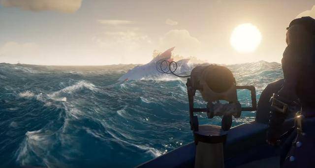 此外预告中,还出现了巨大的鲨鱼,而玩家或许可以利用船上的鱼叉猎捕