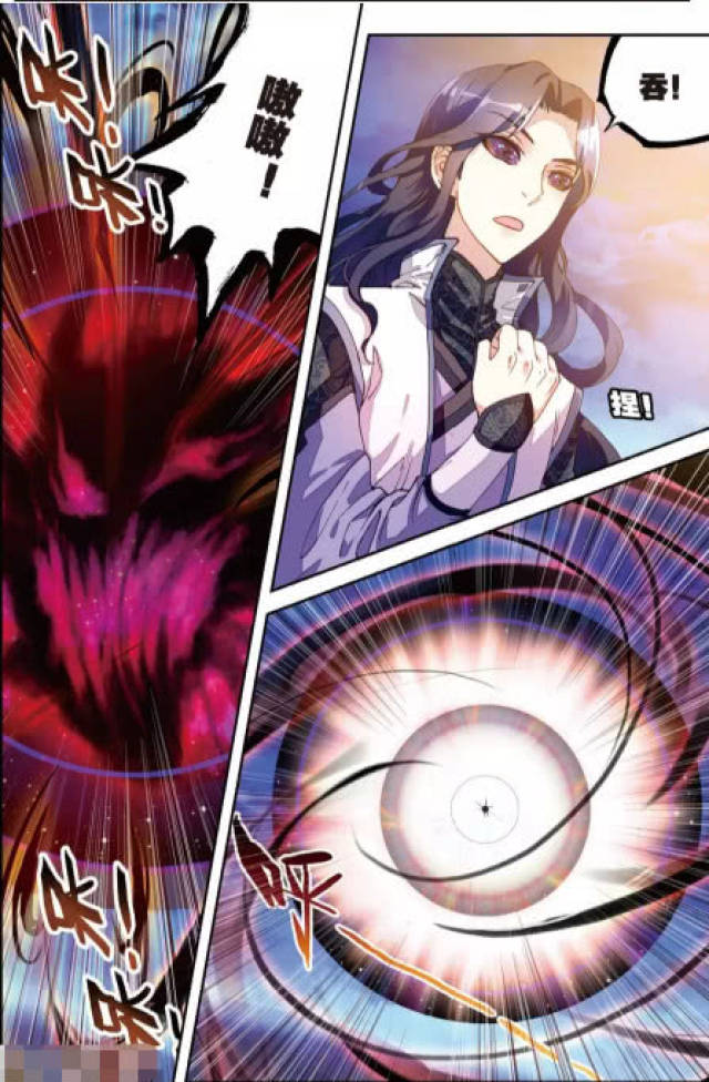 武动乾坤:强大的黑瞳,吞噬祖符的威力!