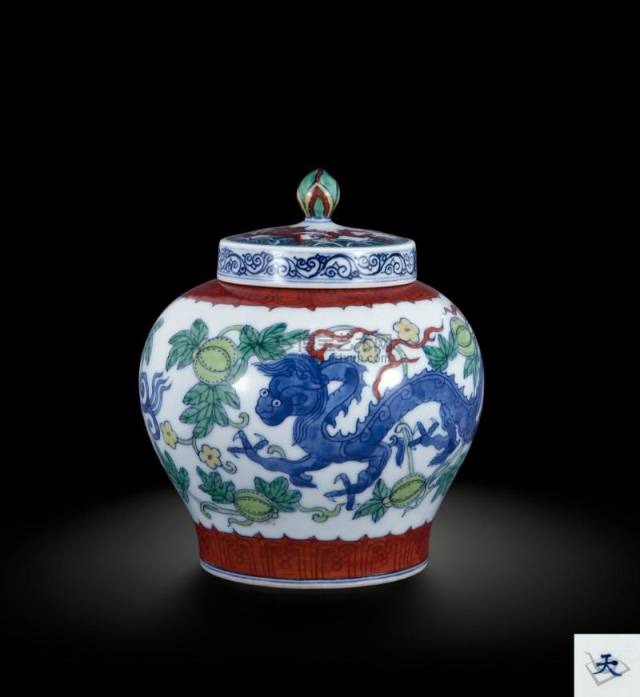 成华斗彩天字罐真品图片及拍卖价格记录_搜狐网