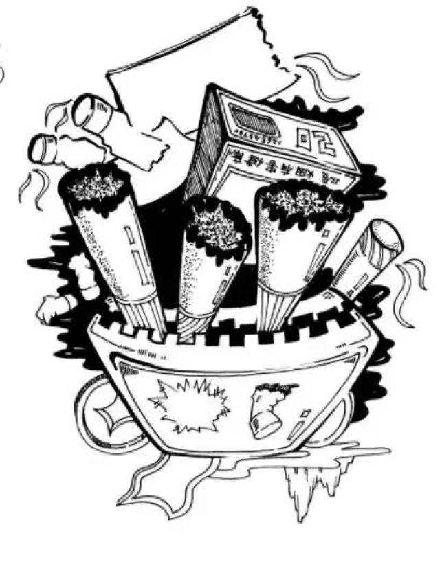 名师教你创意速写怎么画,如何丰富画面!