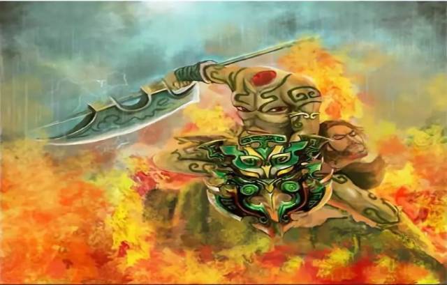 《山海经》中提到的炎帝,蚩尤,夸父及风伯等东夷系的神均在高句丽古墓