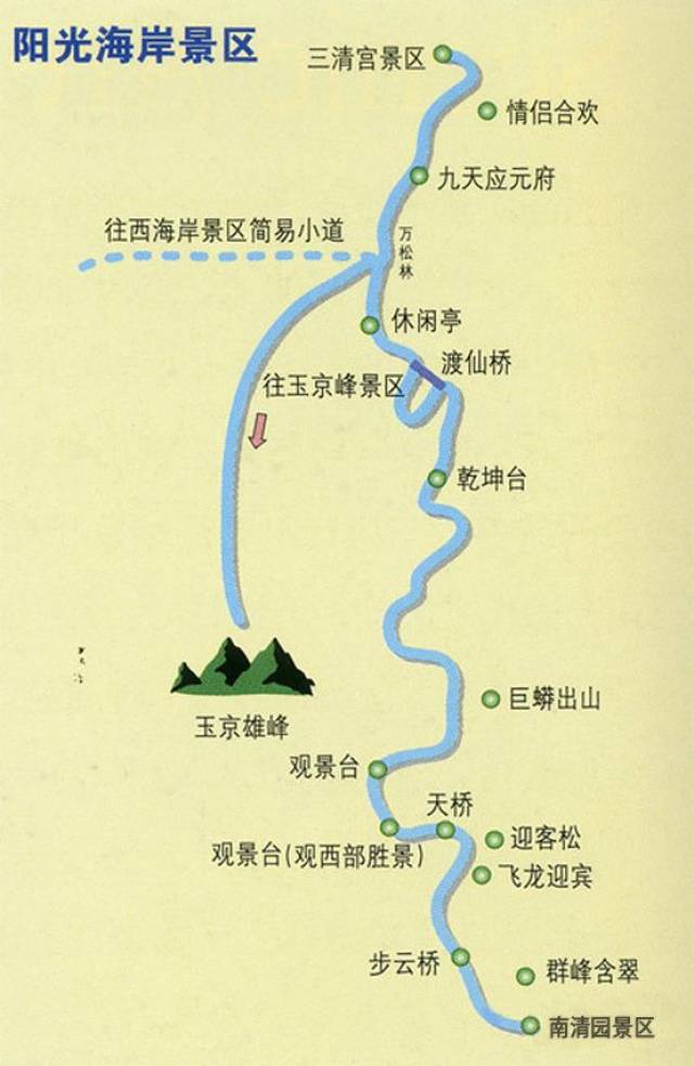 完美!三清山导览图,多条旅游路线来啦