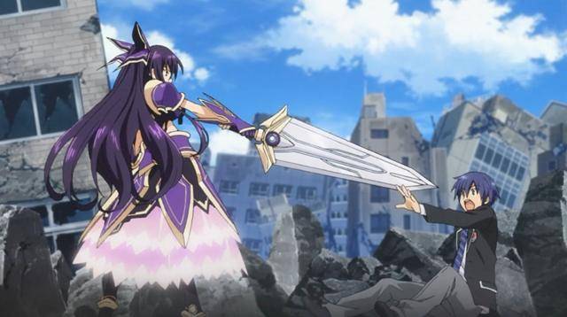 原创约会大作战:穿过两款灵装的4位精灵,折纸和十香是因为反转