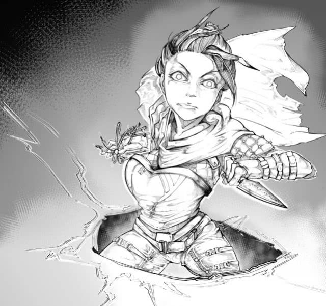 b站主播主播小茗直播开挂,apex 英雄25杀无人石锤!