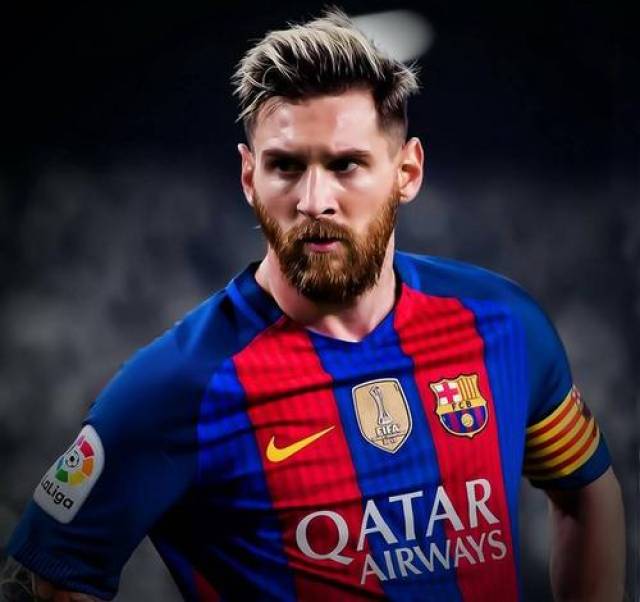 怀念世界足坛顶尖球星梅西那性感的大胡子