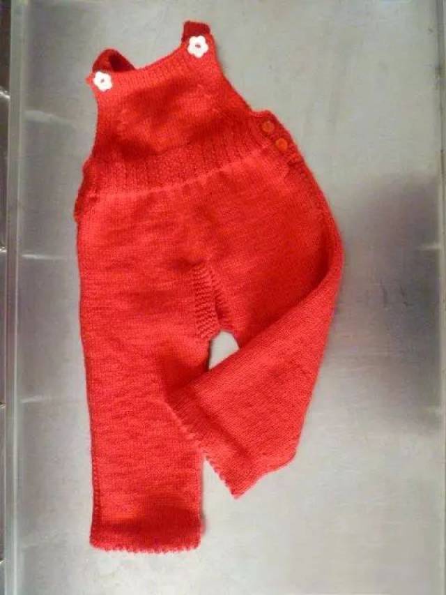 婴儿开裆裤的最新织法图片