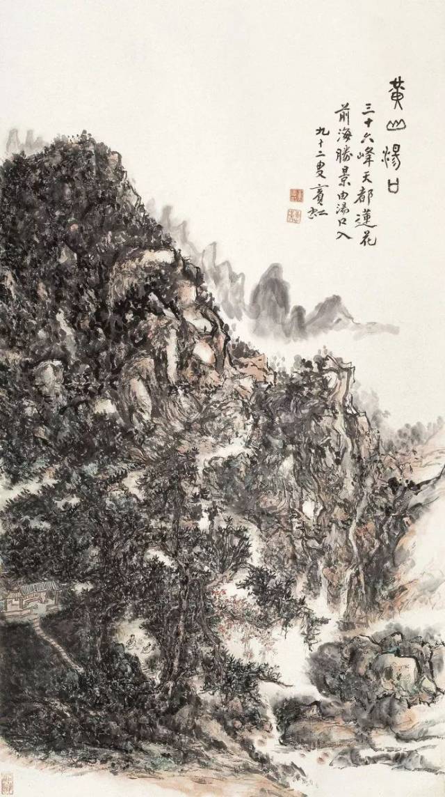 黄宾虹丨作画不怕积墨千层，怕的是积墨不佳有黑气_中国
