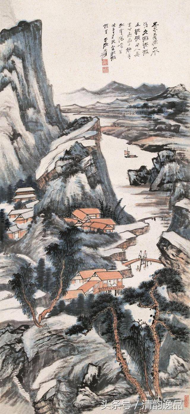 江山无尽——张大千山水画欣赏