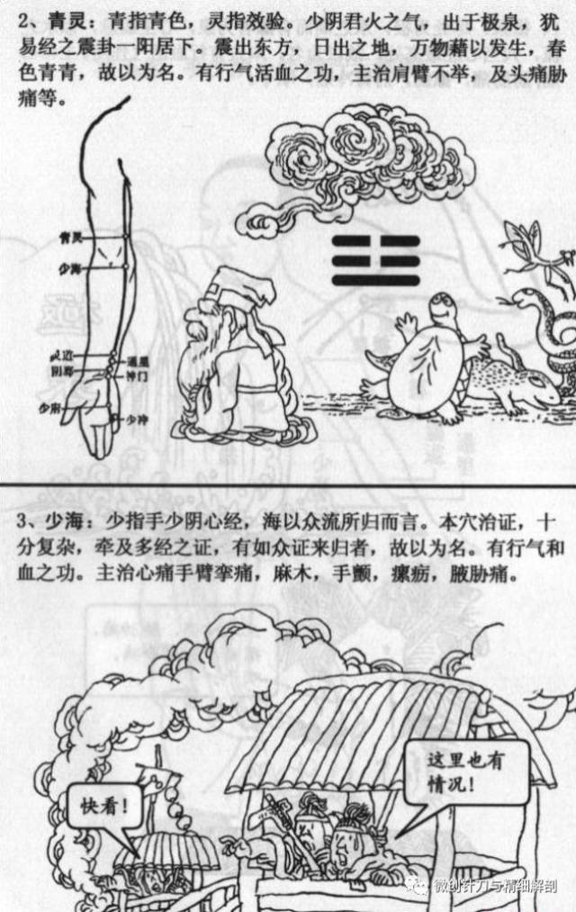 手少阴心经循环示意图