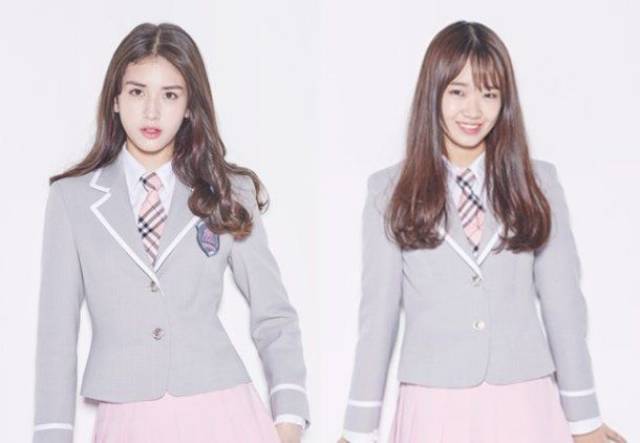 超梦幻韩式produce101校服体验cafe5间地铁沿线小清新
