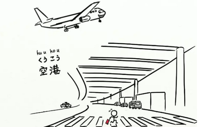 北京机场简笔画图片图片