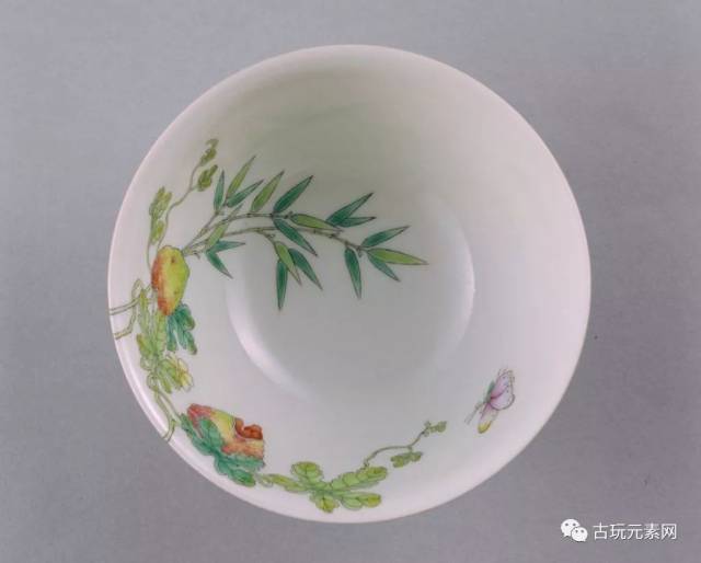中国美術 花 蝶々紋樣 瓜瓞绵绵 中國景德鎮 小皿8点