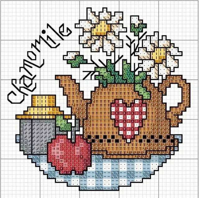 刺绣| 小小十字绣,美丽又简单,附送11款十字绣图纸