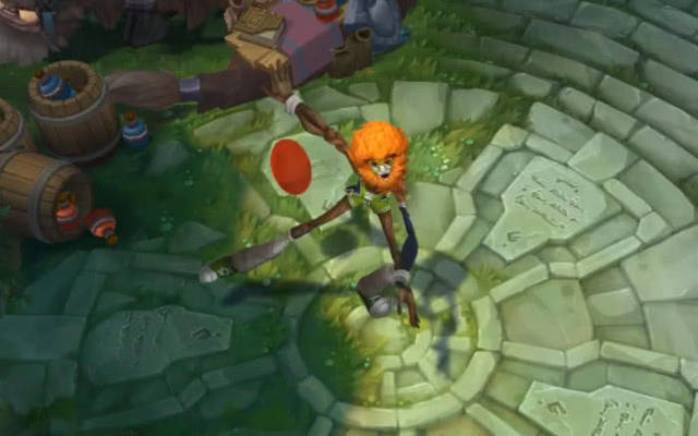 英雄联盟:翠神变身灌篮高手,一个动作惹争议,玩家:模仿蔡徐坤?