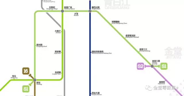 成都轻轨s16规划图站点图片