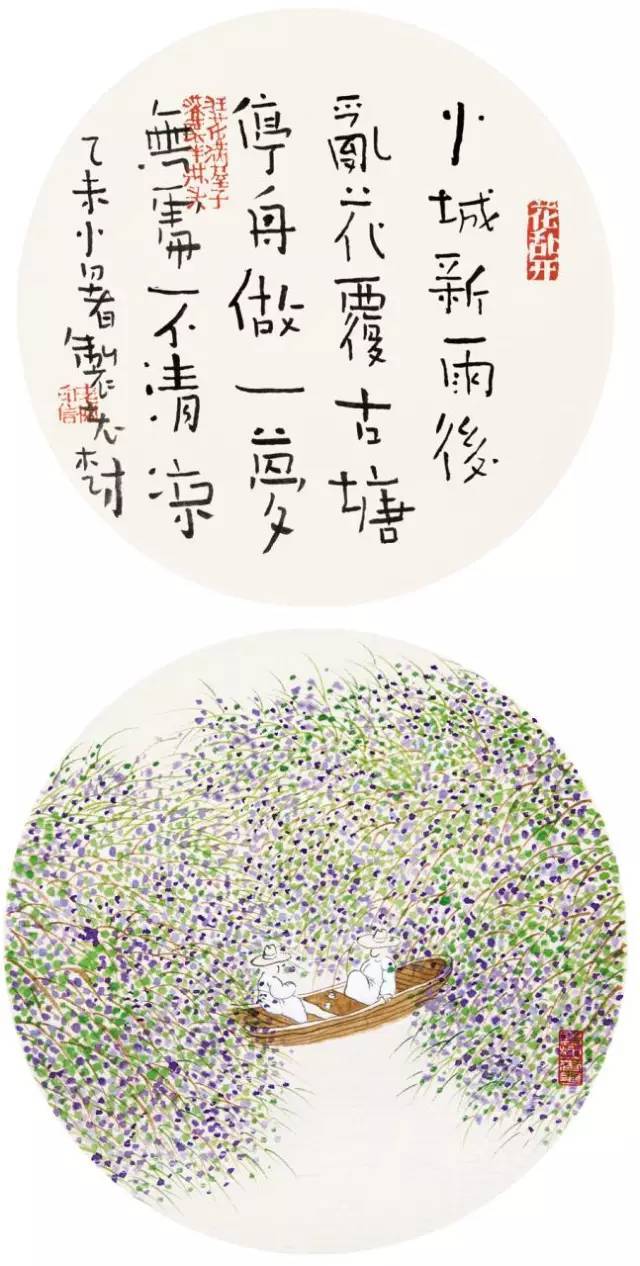 老树画画:花开也就开了,何须问她姓名?