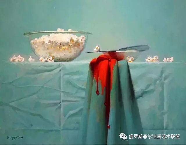他笔下的静物画，技法独特纯熟别有一番风味！_搜狐网
