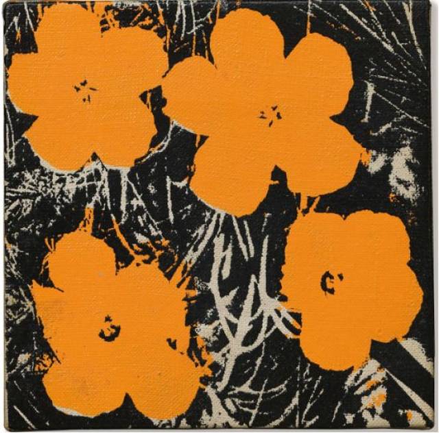 安迪·沃霍《花卉》,估价120万—220万港币