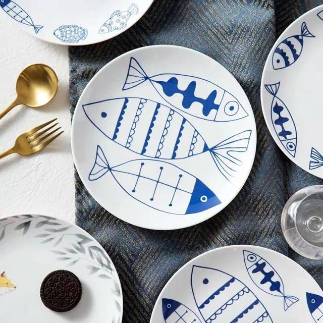 这45款高颜值餐盘,让吃饭更有仪式感!