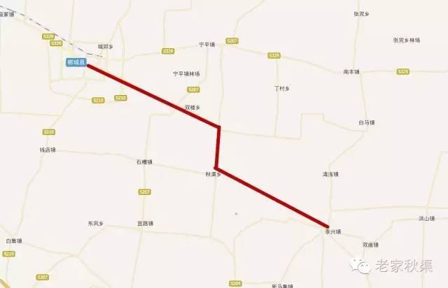 郸城高速公路规划图图片