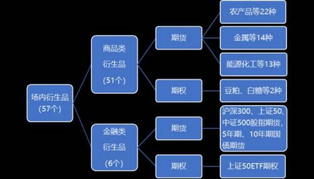 我國場內衍生品市場結構